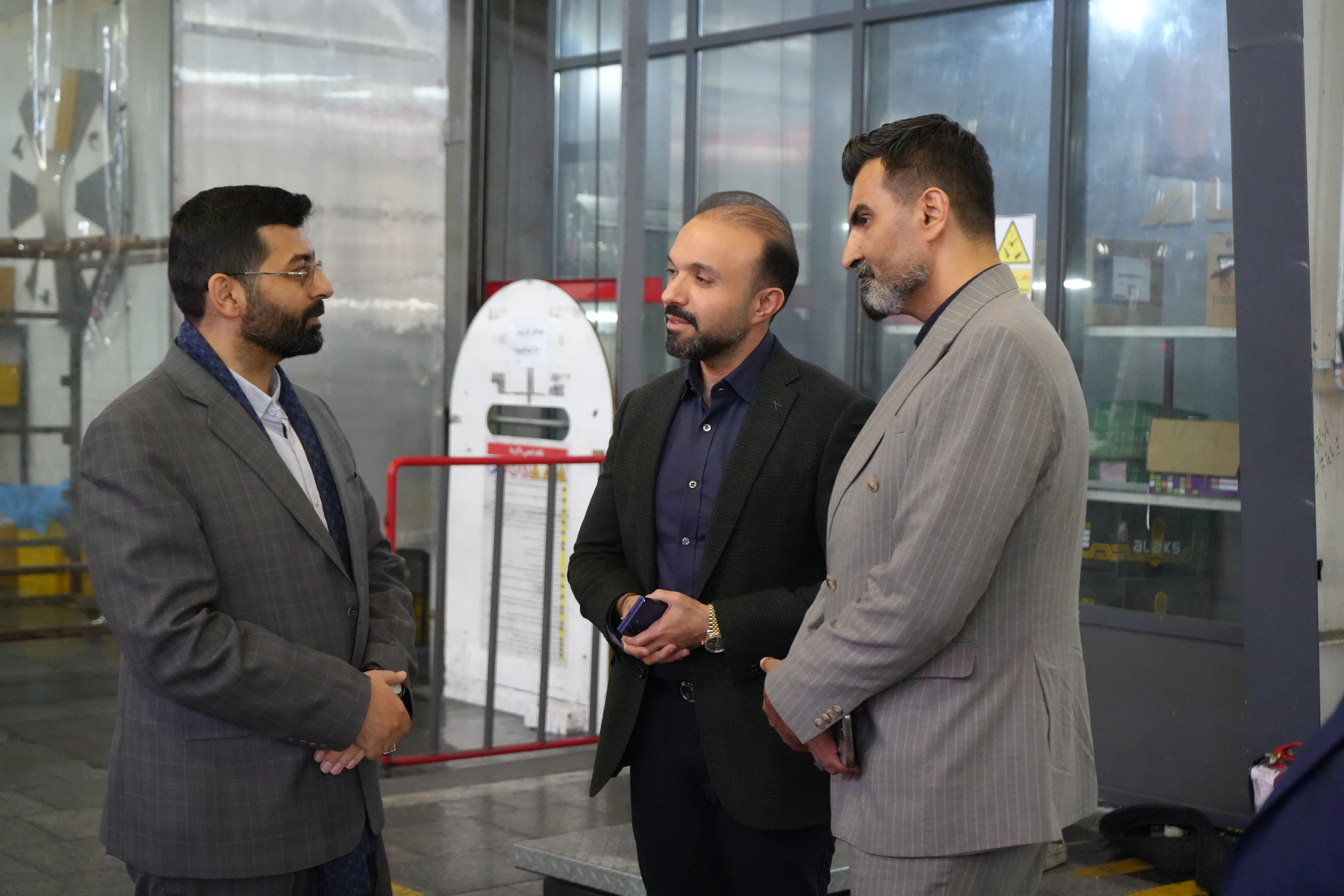 بازدید دکتر اسکویی رئیس پارک علم و فناوری آذربایجان شرقی